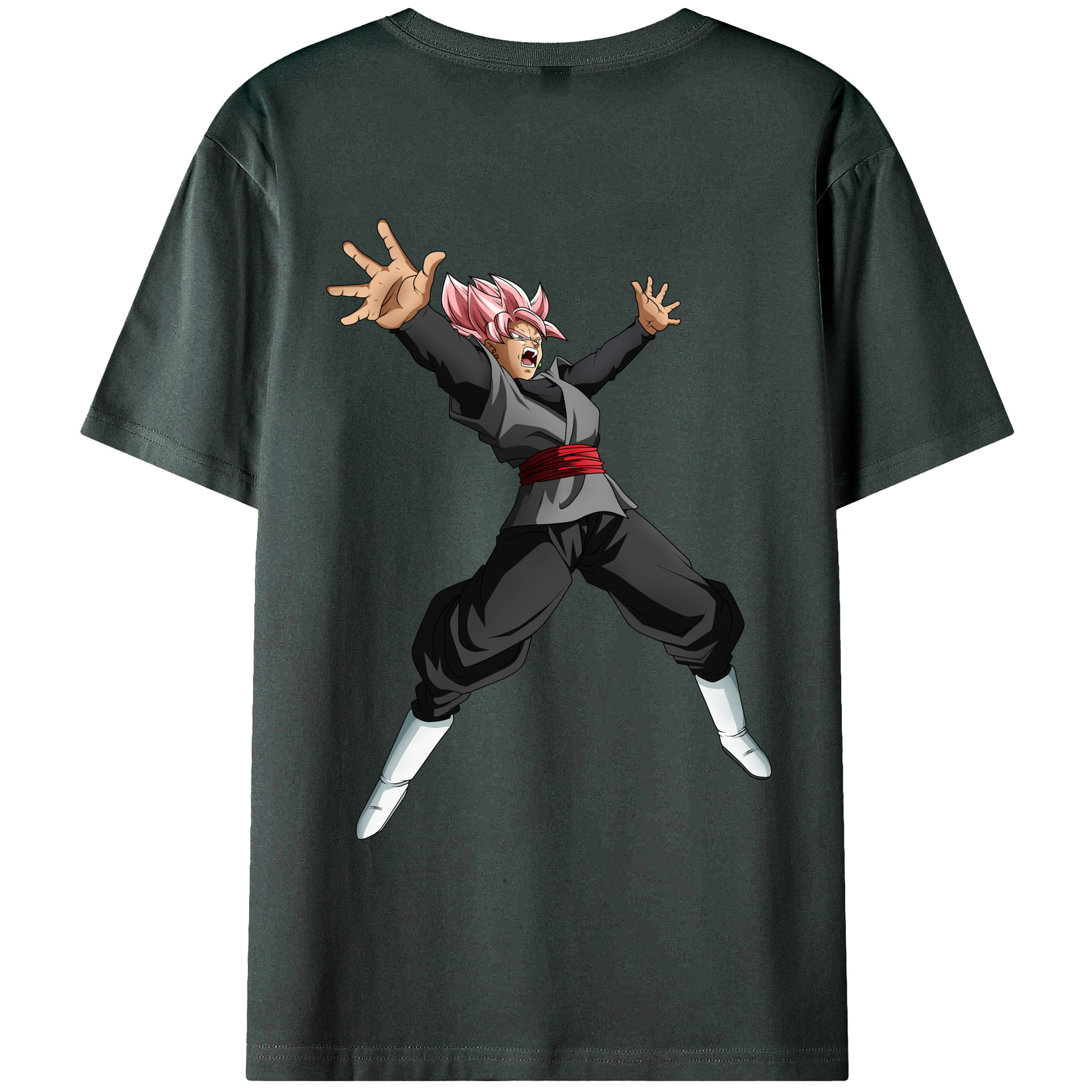 （画像用） ドラゴンボール ベジット DRAGON BALL Vegetto 綿100％ メンズ半袖Tシャツ（バックプリント） 通気性